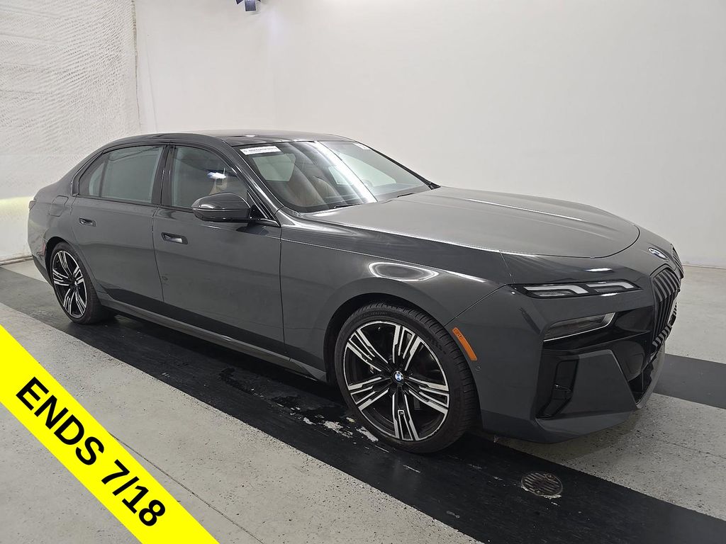 Dravit Gray Metallic 2023 BMW 7 Series Sedan Rear-Wheel Drive 8-Speed Automatic