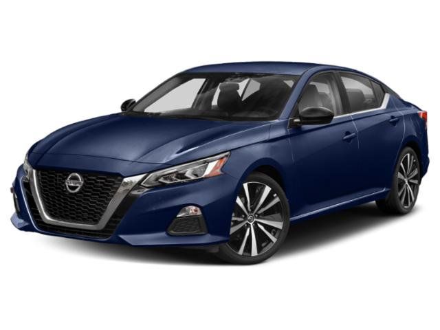 Deep Blue Pearl 2021 Nissan Altima Sedan Front-Wheel Drive Continuously Variable Transmission