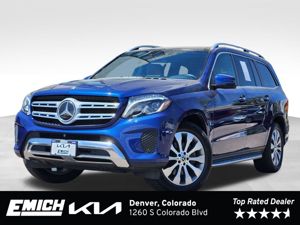 Brilliant Blue Metallic 2018 Mercedes-Benz GLS SUV / Crossover All-Wheel Drive 9-Speed Automatic