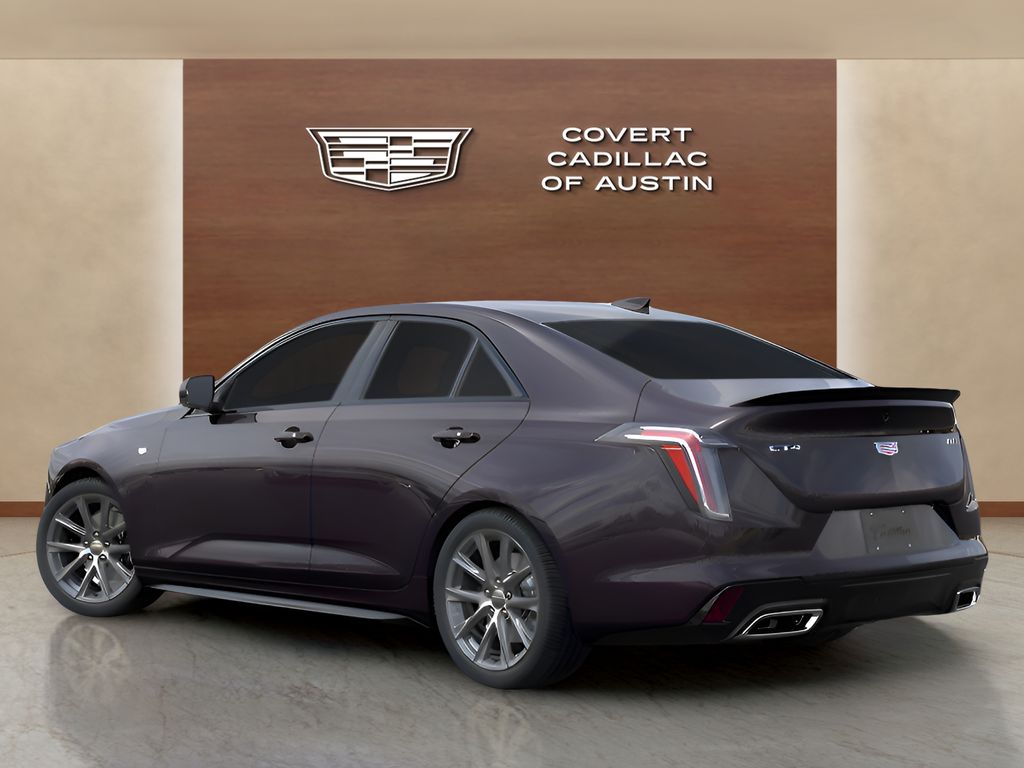New 2025 Cadillac CT4 Sport 4D Sedan in Austin 1G6DC5RK5S0105567