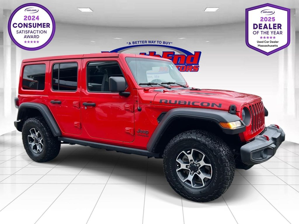 Firecracker Red Clearcoat 2021 Jeep Wrangler SUV / Crossover Four-Wheel Drive 8-Speed Automatic