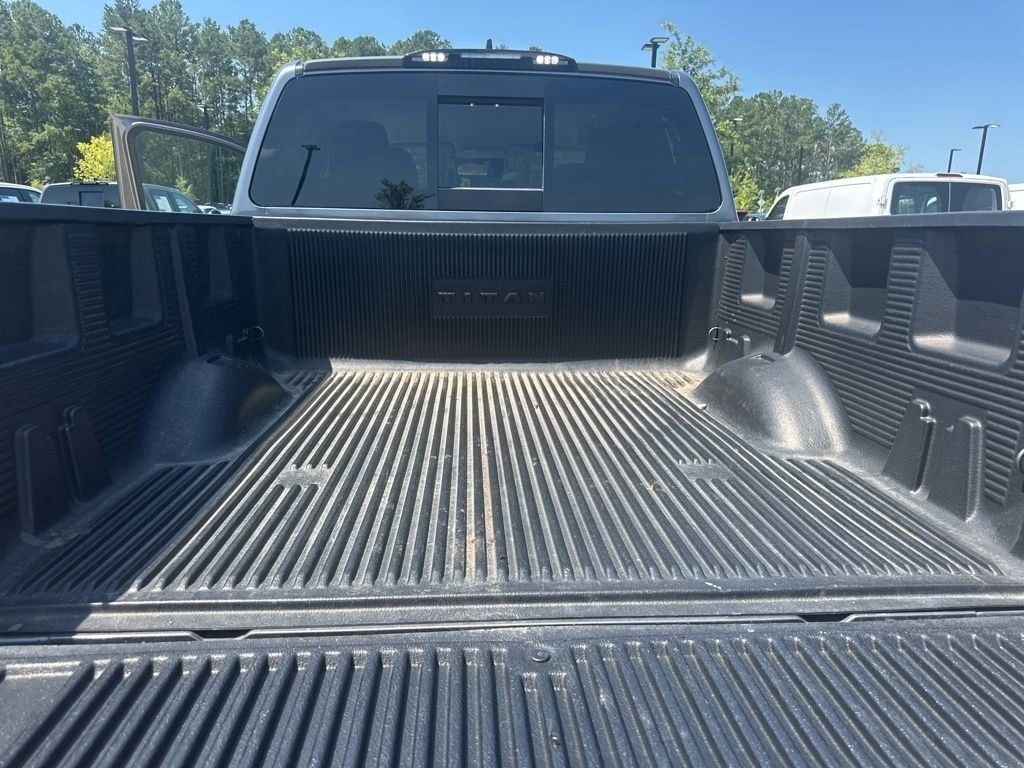 2024 Gun Metallic Nissan Titan SV RWD Truck