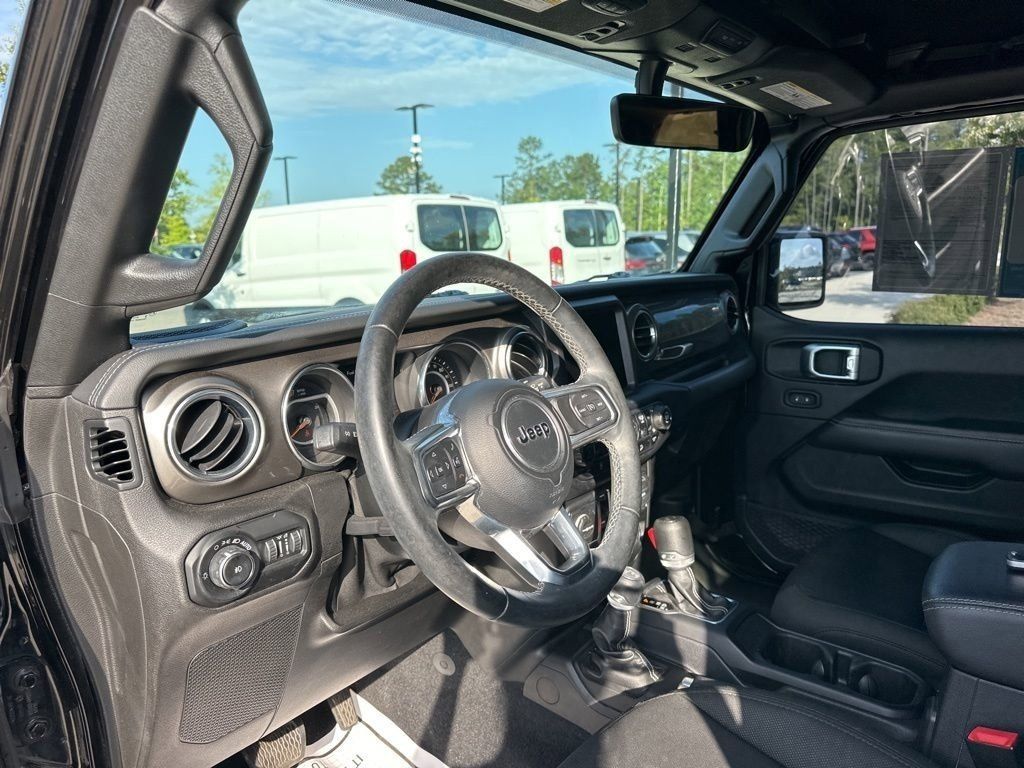 2020 Black Clearcoat Jeep Wrangler Unlimited Unlimited Sahara 4X4 SUV