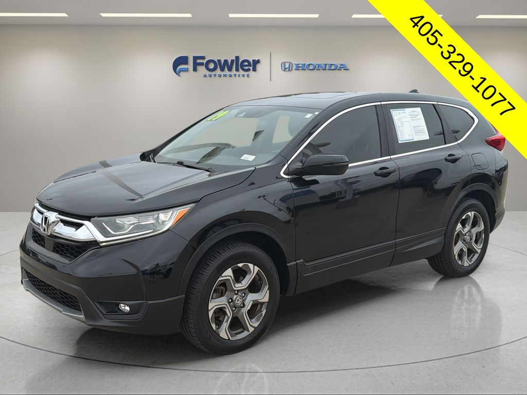 Black 2019 Honda CR-V EX-L AWD SUV / Crossover All-Wheel Drive Continuously Variable Transmission