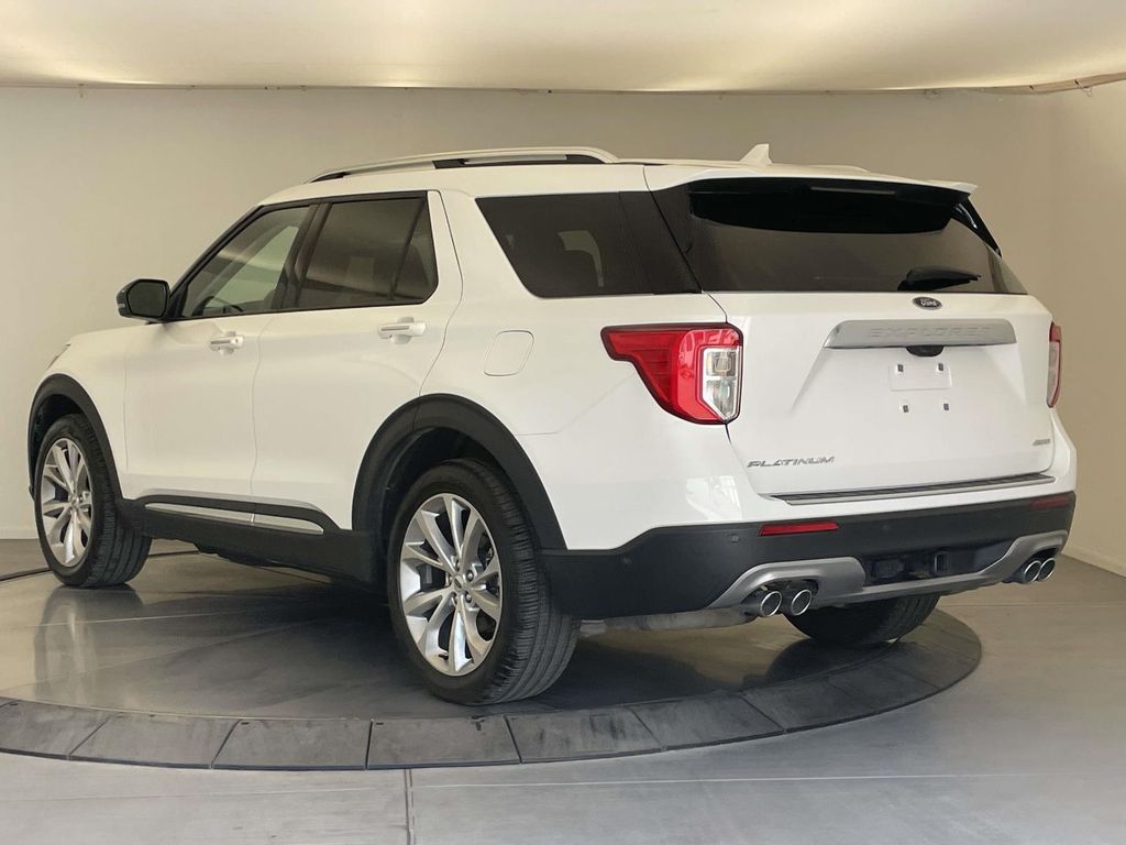 2021 Ford Explorer Platinum White at Phil Fitts Ford
