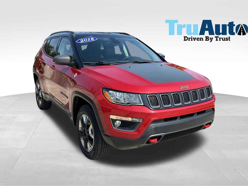 Red Line 2018 Jeep Compass SUV / Crossover Four-Wheel Drive 9-Speed Automatic