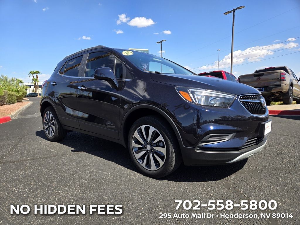 Blue Metallic 2022 Buick Encore SUV / Crossover All-Wheel Drive 6-Speed Automatic Overdrive