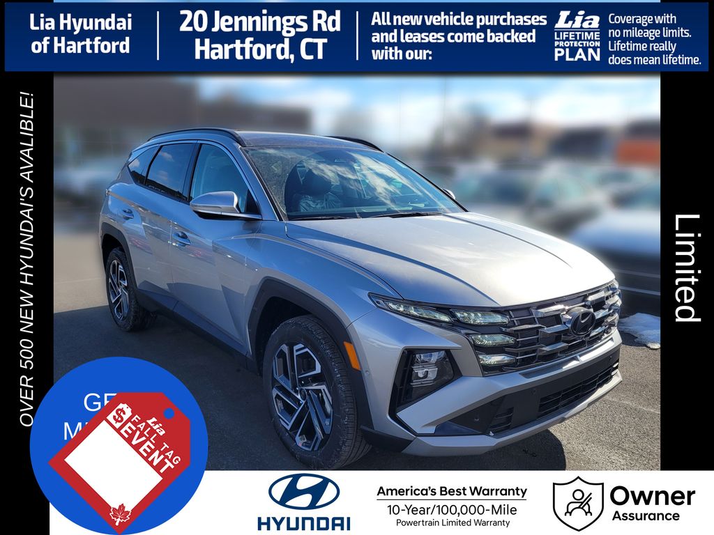 Shimmering Silver 2026 Hyundai Tucson SUV / Crossover All-Wheel Drive 8-Speed Automatic