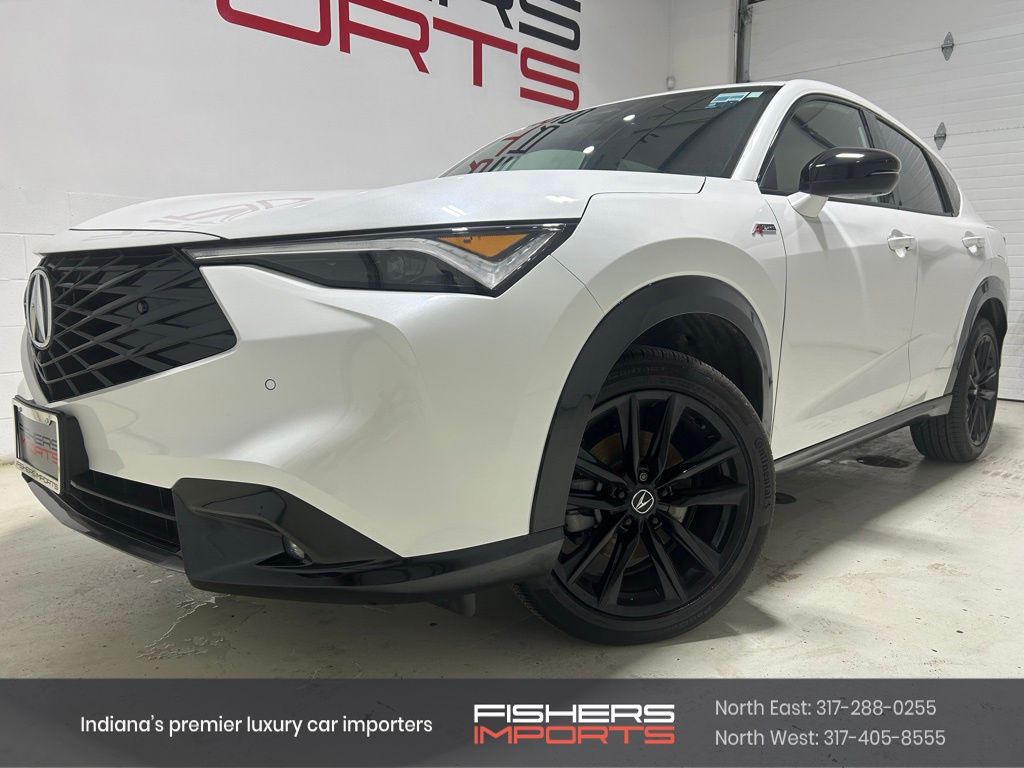 White 2025 Acura ADX SH-AWD with A-SPEC and Advance Package SUV / Crossover All-Wheel Drive Continuously Variable Transmission