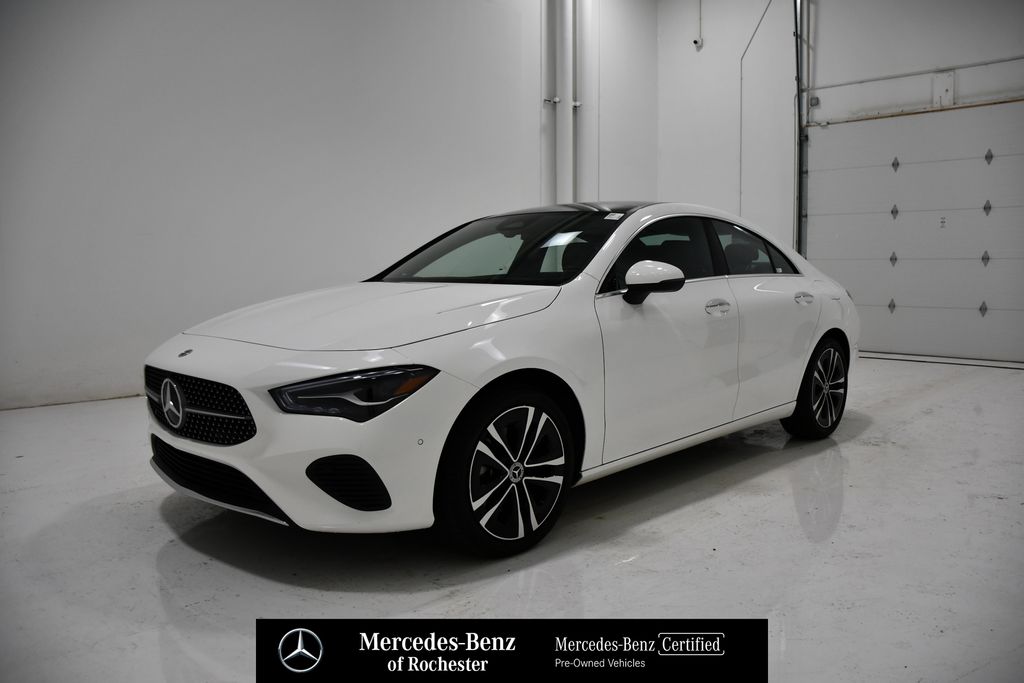 White 2026 Mercedes-Benz CLA 250 4MATIC Coupe All-Wheel Drive 8-Speed Dual Clutch