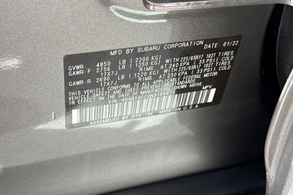 used 2022 Subaru Outback car, priced at $26,975