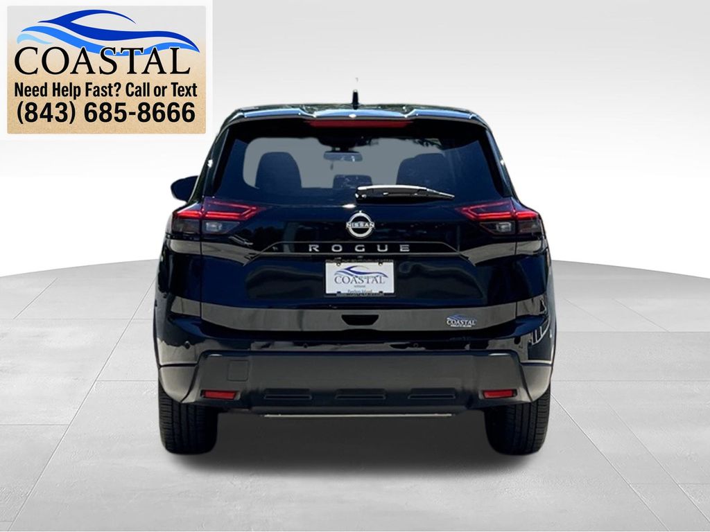 2024 Nissan Rogue S Black at Coastal Chevrolet Cadillac