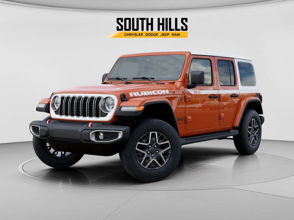 2026 Jeep Wrangler Sahara Orange at South Hills CDJR