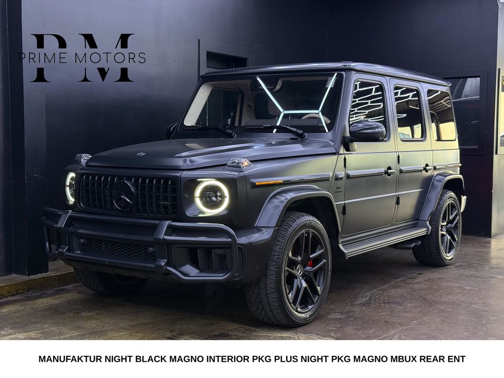 Black 2025 Mercedes-Benz G-Class SUV / Crossover All-Wheel Drive 9-Speed Automatic