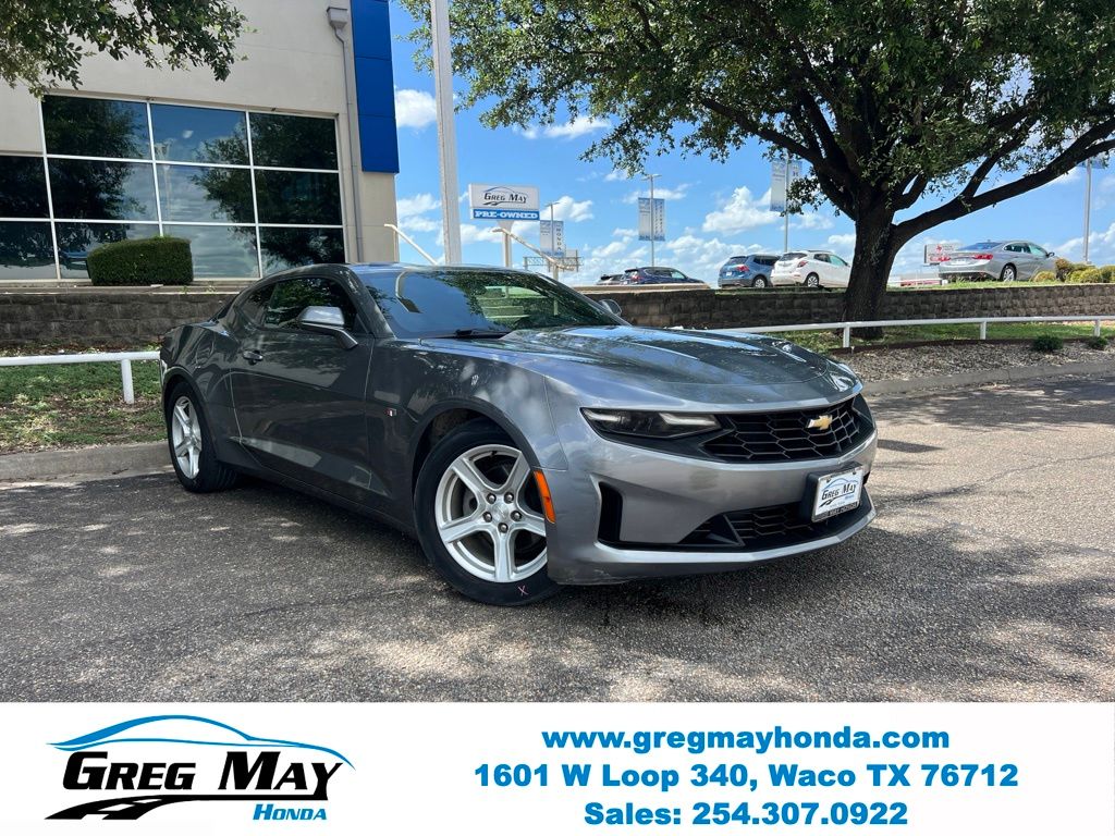 Steel Gray Metallic 2019 Chevrolet Camaro 1LT Coupe RWD Coupe Rear-Wheel Drive 8-Speed Automatic
