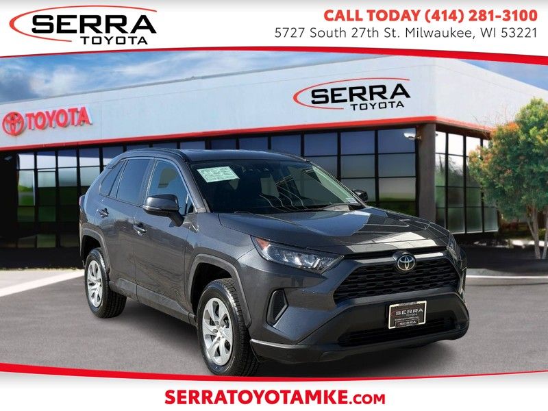 Magnetic Gray Metallic 2019 Toyota RAV4 LE AWD SUV / Crossover All-Wheel Drive 8-Speed Automatic