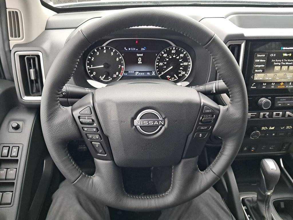 2026 Nissan Frontier SV White at John Sisson Motors