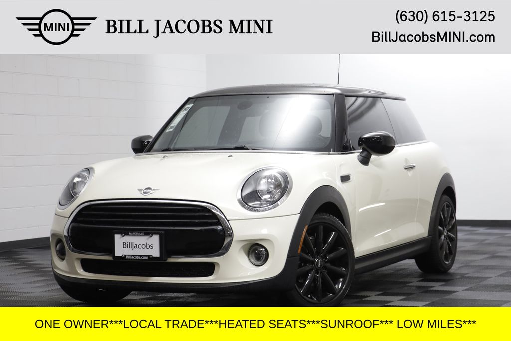 Pepper White 2020 MINI Cooper Hatchback Front-Wheel Drive Automatic