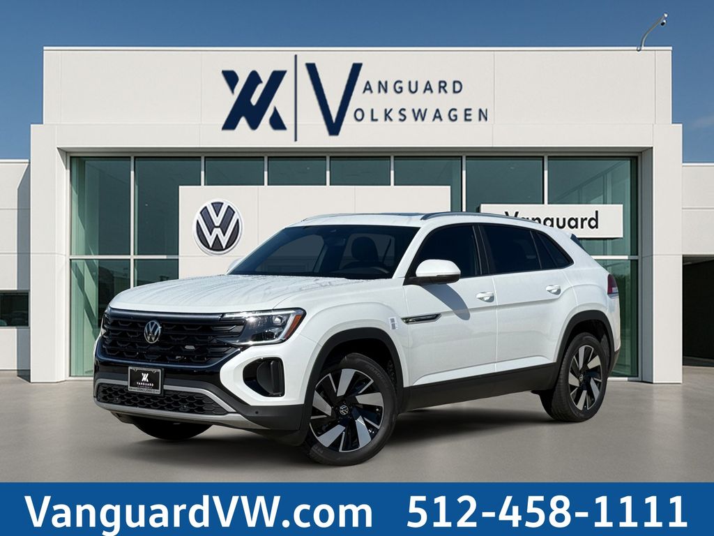 Opal White Pearl 2026 Volkswagen Atlas Cross Sport SUV / Crossover Front-Wheel Drive 8-Speed Automatic