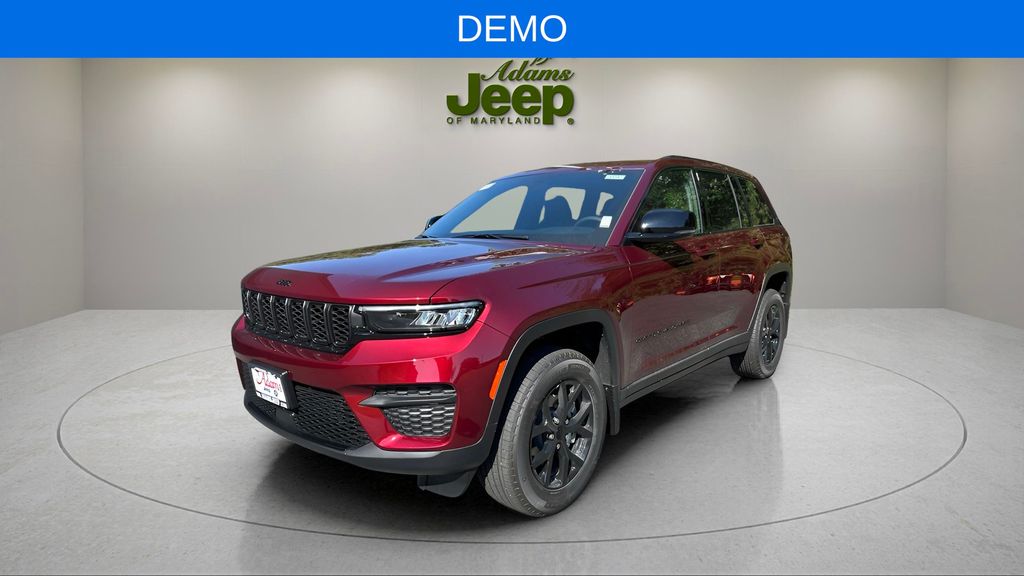 Velvet Red Pearlcoat 2025 Jeep Grand Cherokee SUV / Crossover Four-Wheel Drive 8-Speed Automatic
