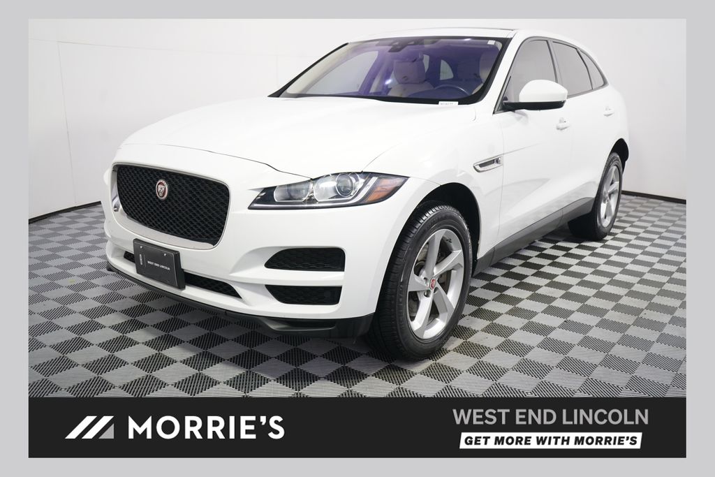 Fuji White 2018 Jaguar F-PACE 30t Premium AWD SUV / Crossover All-Wheel Drive 8-Speed Automatic