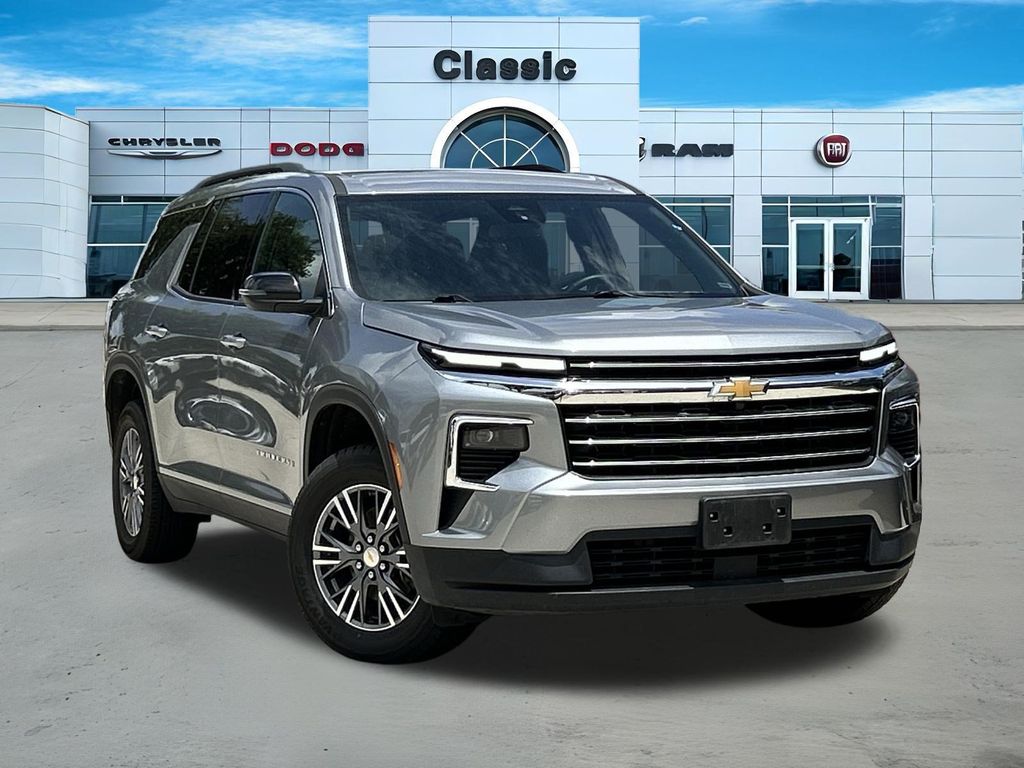 Sterling Gray Metallic 2025 Chevrolet Traverse SUV / Crossover Front-Wheel Drive 8-Speed Automatic
