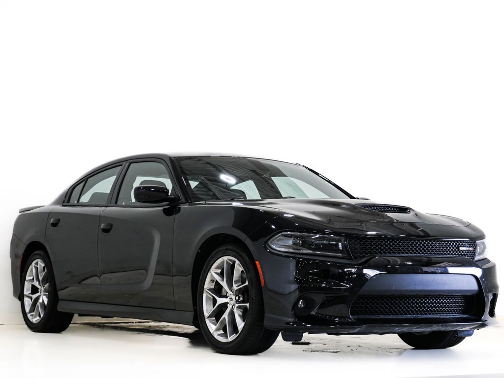 Pitch Black Clearcoat 2022 Dodge Charger GT RWD Sedan Rear-Wheel Drive 8-Speed Automatic