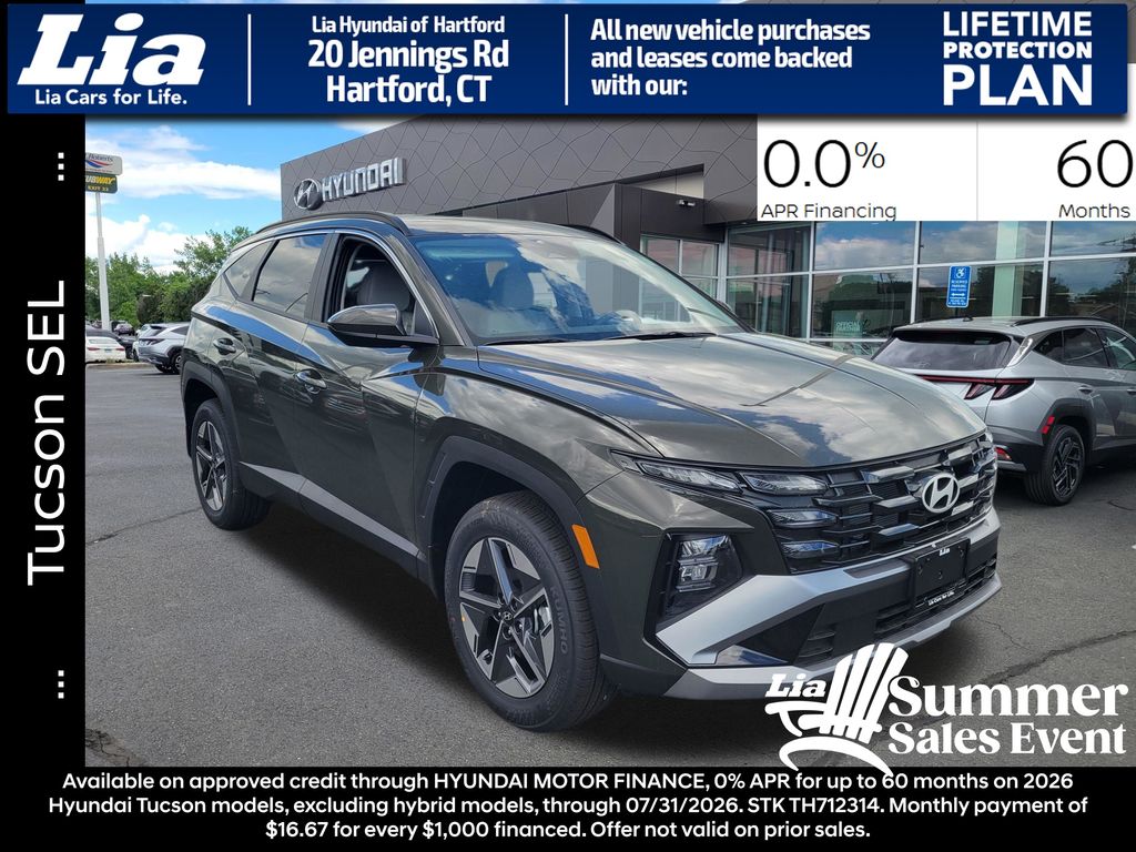 Rockwood Green 2026 Hyundai Tucson SUV / Crossover All-Wheel Drive 8-Speed Automatic