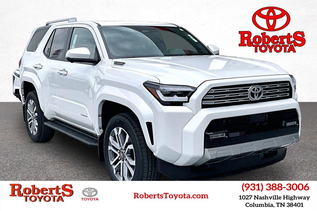 White (Wind Chill Pearl) 2026 Toyota 4Runner Limited 4WD SUV / Crossover All-Wheel Drive 8-Speed Automatic