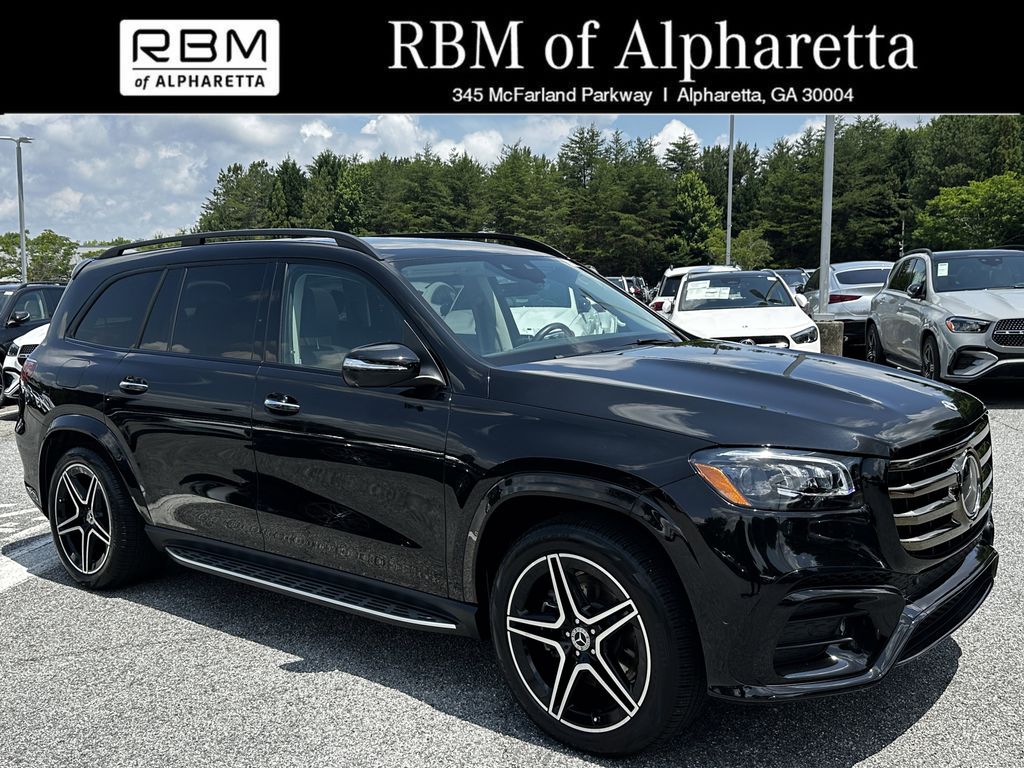 Black 2026 Mercedes-Benz GLS 450 4MATIC SUV / Crossover All-Wheel Drive 9-Speed Automatic