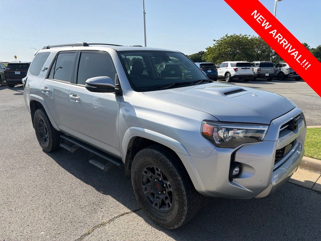 Classic Silver Metallic 2023 Toyota 4Runner SUV / Crossover Four-Wheel Drive 5-Speed Automatic