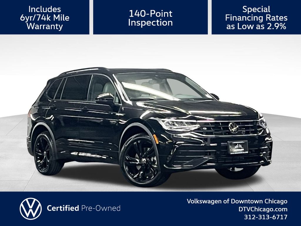 2024 Volkswagen Tiguan 2.0T SE R-Line Black