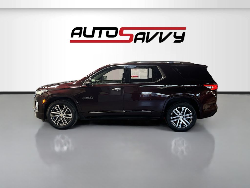 Used 2022 Black Cherry Metallic Chevrolet High Country image 4