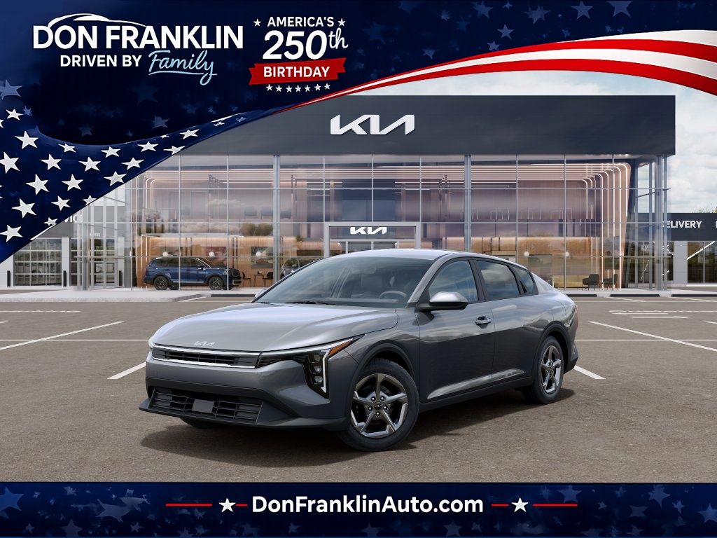 New 2026 Kia K4 LXS 4D Sedan in #TE369240 | Don Franklin Auto