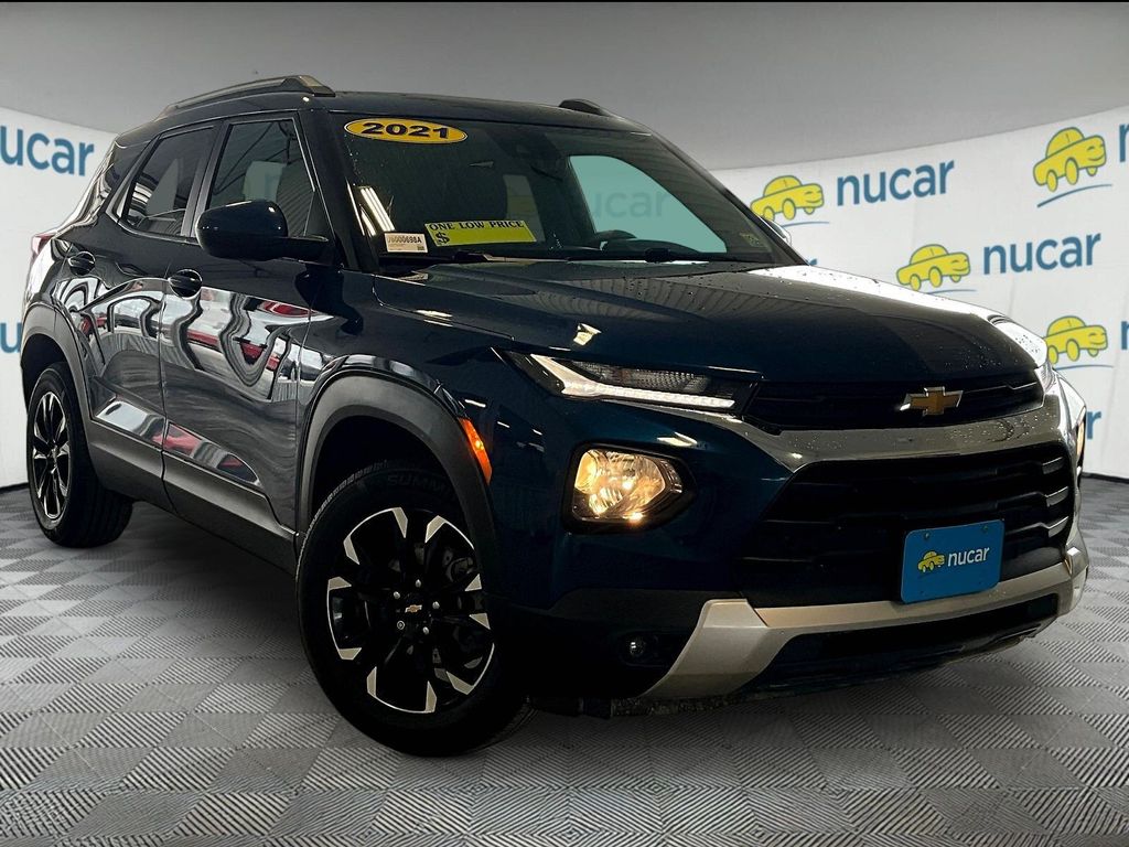 Pacific Blue Metallic 2021 Chevrolet Trailblazer LT AWD SUV / Crossover Four-Wheel Drive 9-Speed Automatic