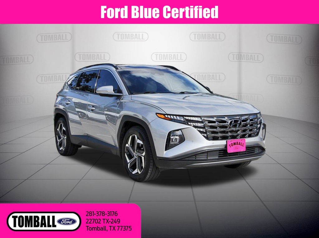 Shimmering Silver 2023 Hyundai Tucson SUV / Crossover Front-Wheel Drive 8-Speed Automatic