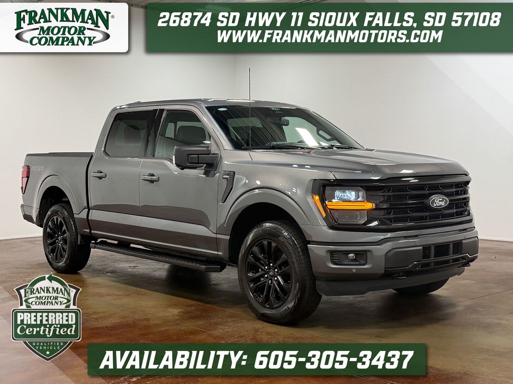 Carbonized Gray Metallic 2025 Ford F-150 Pickup Truck Four-Wheel Drive Automatic