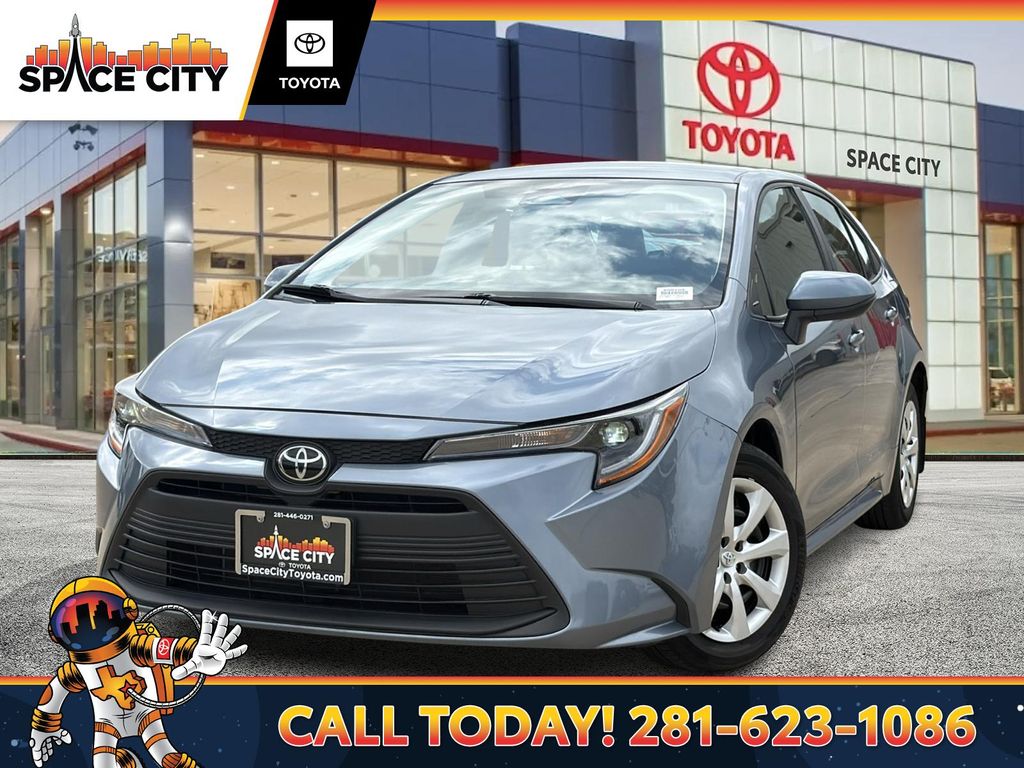 Celestite 2025 Toyota Corolla LE FWD Sedan Front-Wheel Drive Continuously Variable Transmission