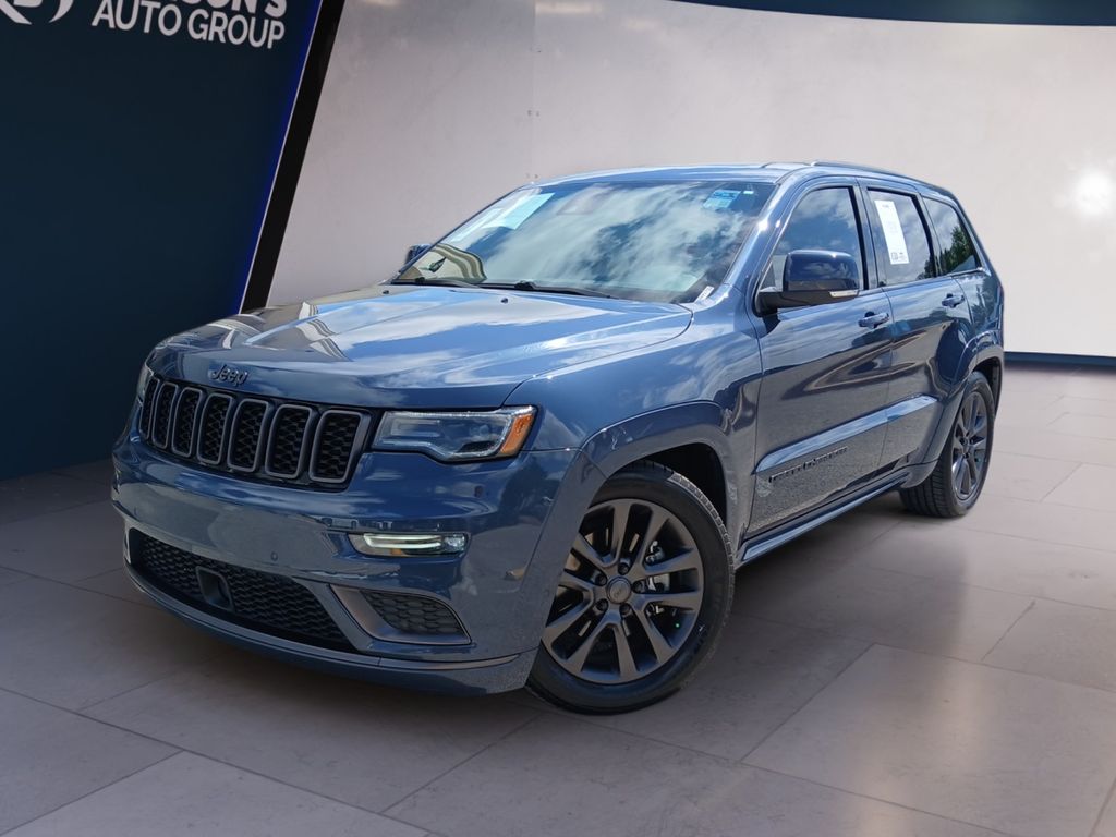 Pacific Blue Clearcoat 2019 Jeep Grand Cherokee High Altitude 4WD SUV / Crossover Four-Wheel Drive 8-Speed Automatic