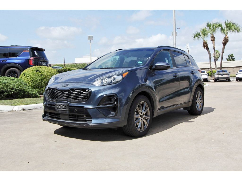 2022 Kia Sportage Nightfall Blue at DeMontrond Auto Country