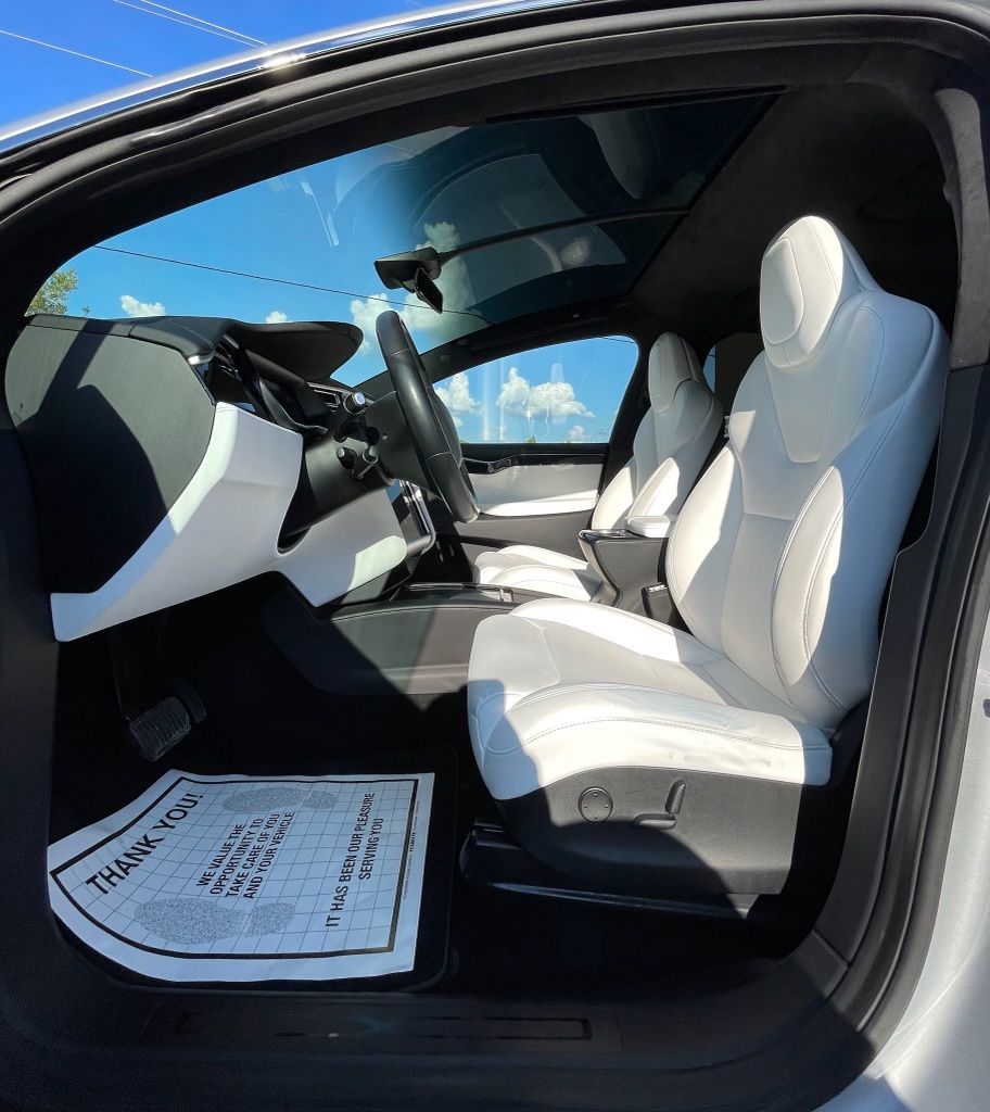 2017 Tesla Model X  Silver at Autostrade