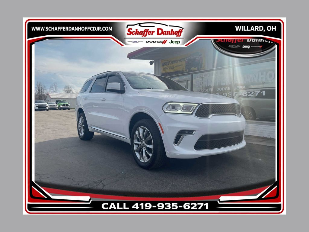 White Knuckle Clearcoat 2021 Dodge Durango SUV / Crossover All-Wheel Drive 8-Speed Automatic