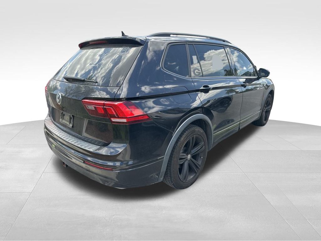 2019 Deep Black Pearl Volkswagen Tiguan 2.0T SEL R-Line FWD SUV