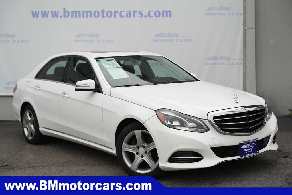 White 2014 Mercedes-Benz E-Class Sedan 7-Speed Automatic