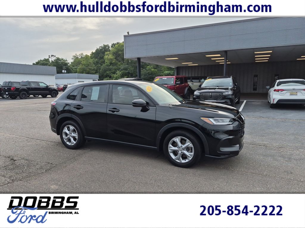 Black 2025 Honda HR-V SUV / Crossover Front-Wheel Drive Continuously Variable Transmission