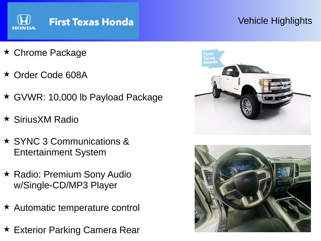 Used Car 2018 Ford F-250sd  Lariat For Sale Under $60,000 In Austin, Texas
