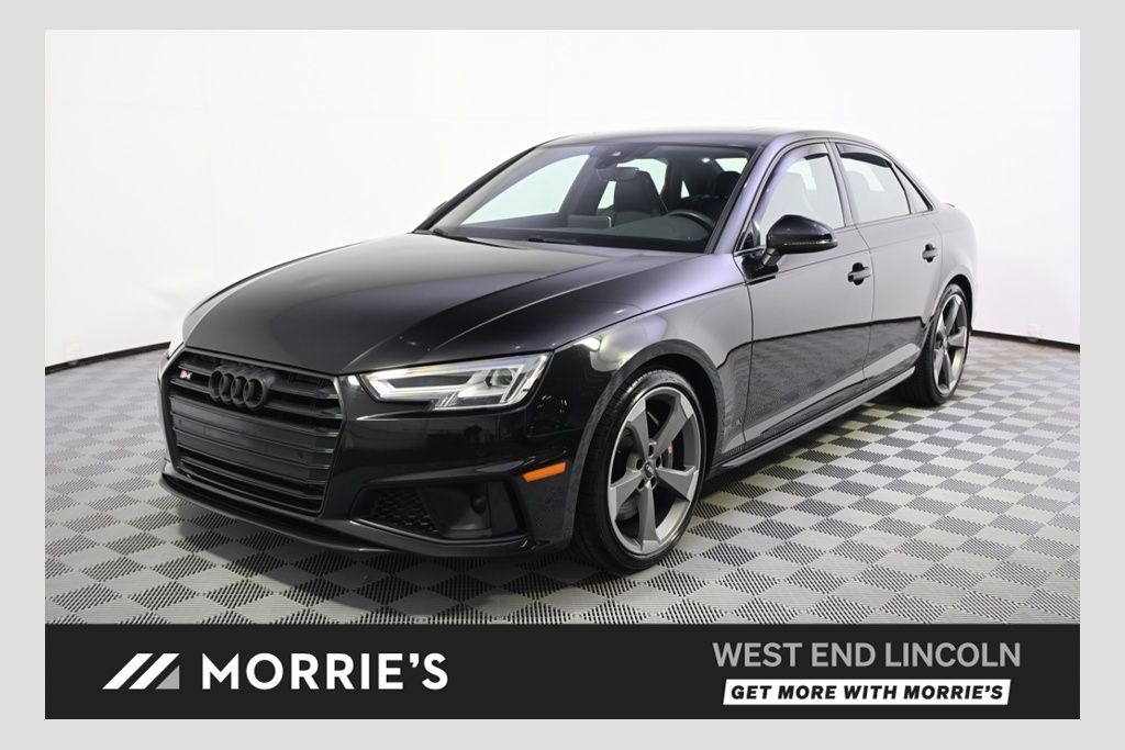 Black Metallic 2019 Audi S4 3.0T quattro Premium Plus Sedan AWD Sedan All-Wheel Drive 8-Speed Automatic