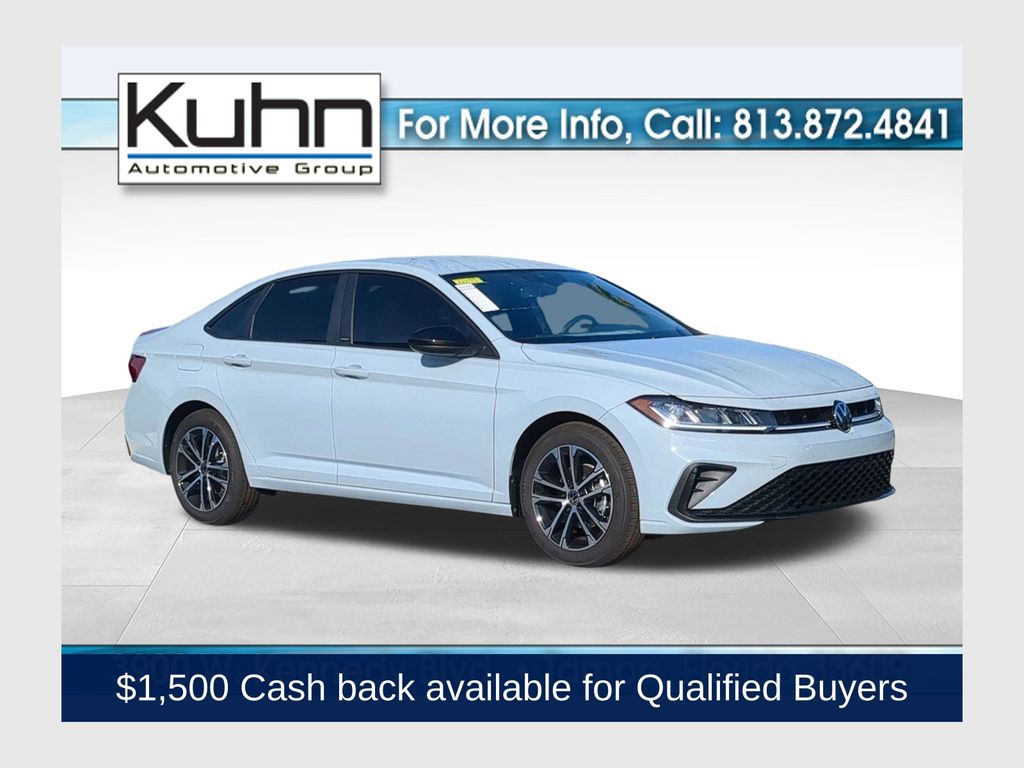 Monument Gray 2026 Volkswagen Jetta Sedan Front-Wheel Drive 8-Speed Automatic
