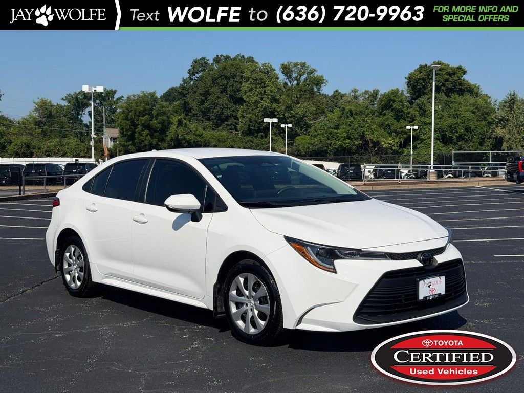 Ice Cap 2026 Toyota Corolla Sedan Front-Wheel Drive Continuously Variable Transmission
