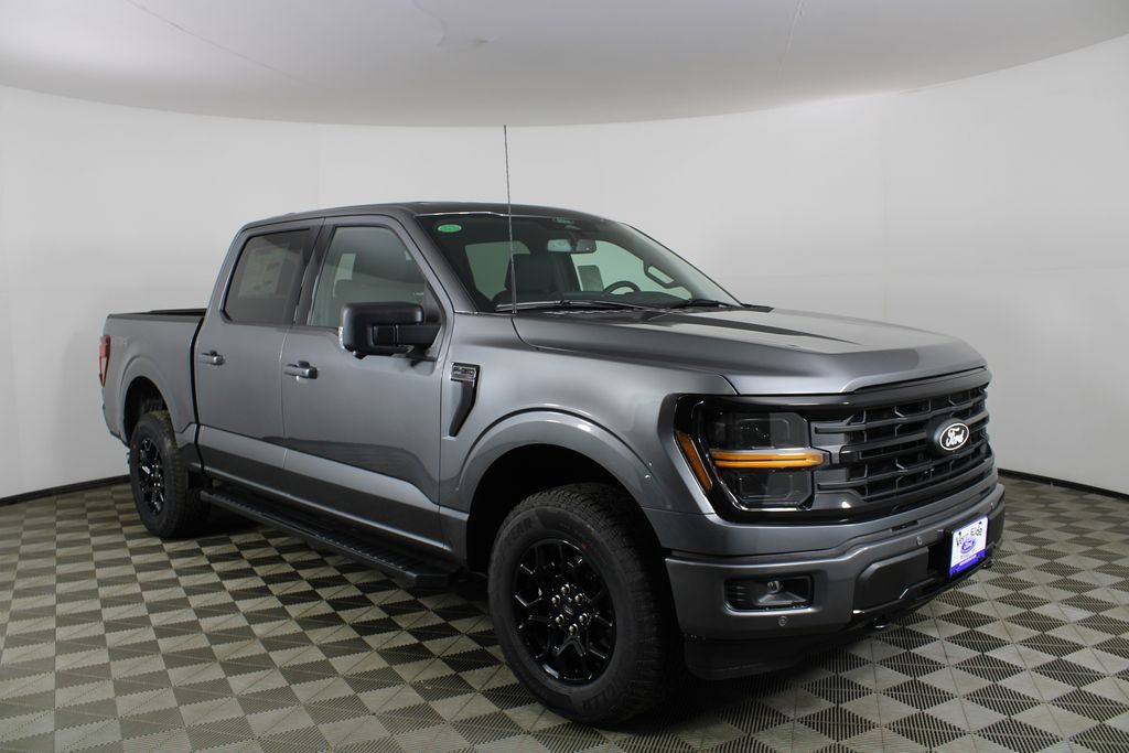 Carbonized Gray Metallic 2026 Ford F-150 XLT SuperCrew 4WD Pickup Truck Four-Wheel Drive Automatic